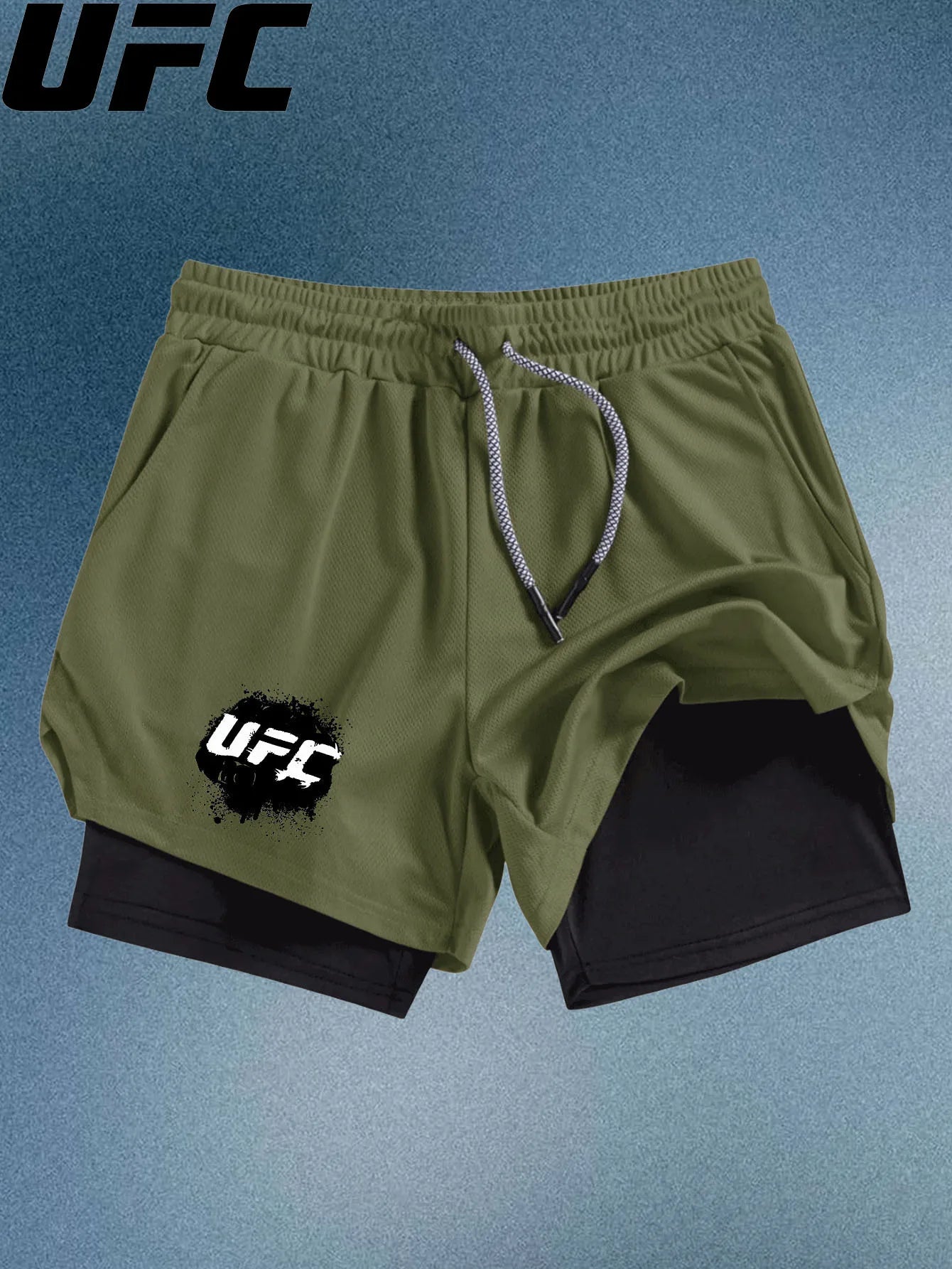SHORT GYM UFC 2 en 1