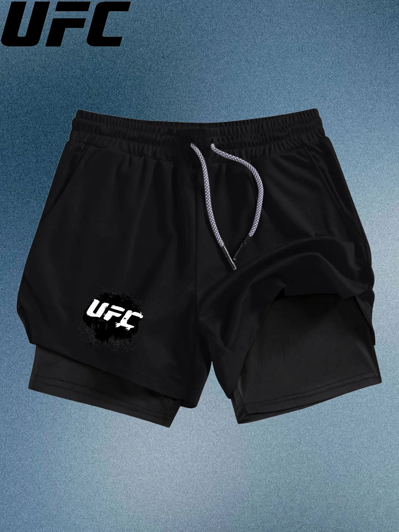SHORT GYM UFC 2 en 1