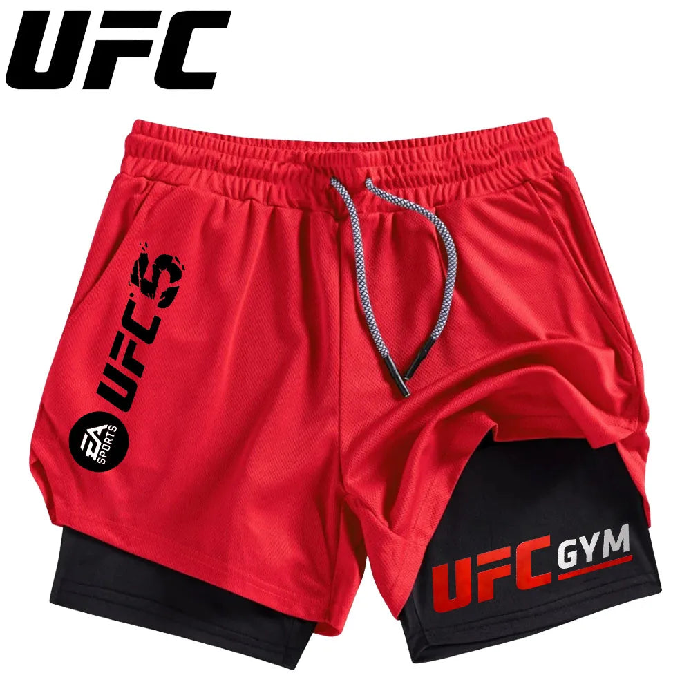 SHORT GYM UFC 2 en 1