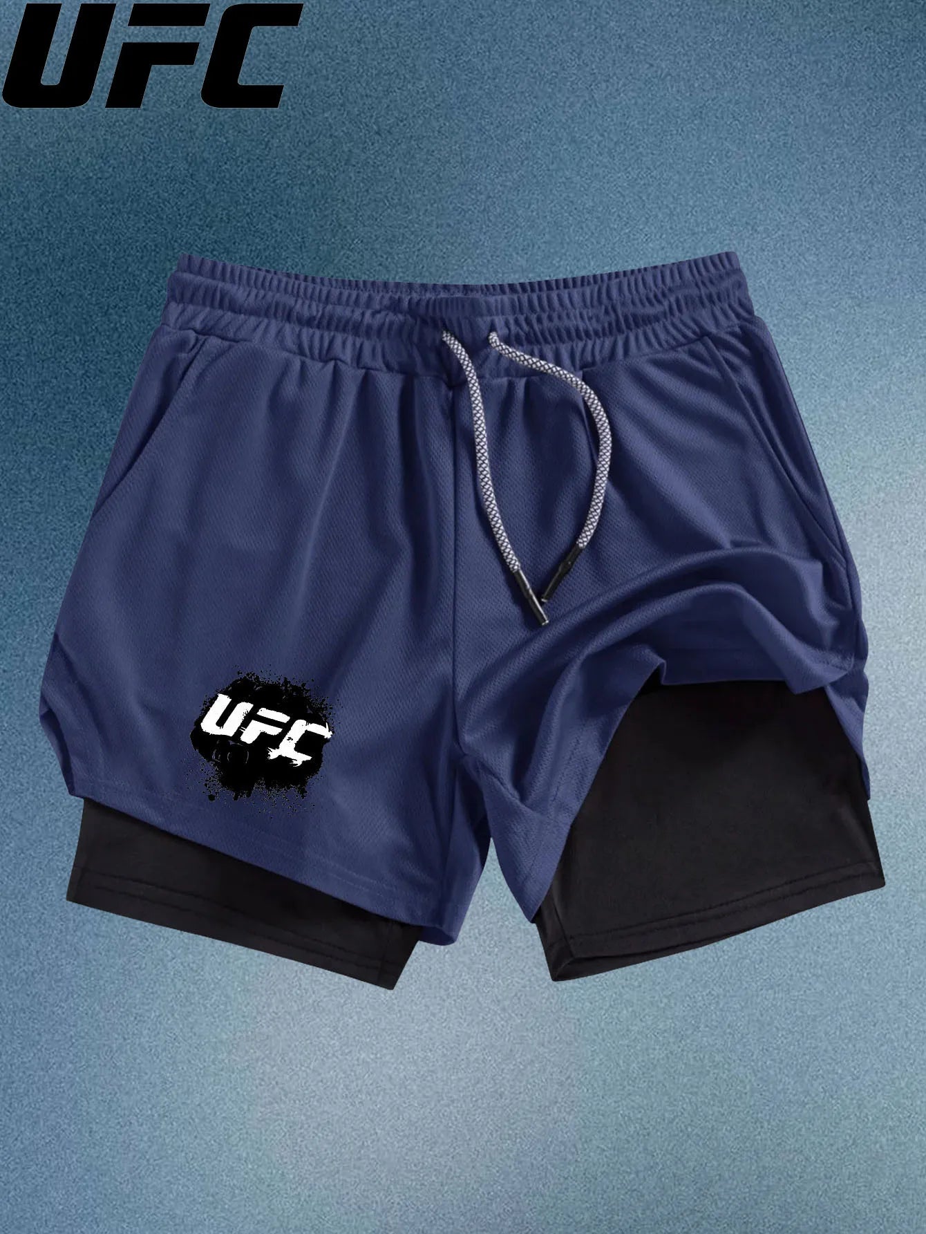 SHORT GYM UFC 2 en 1