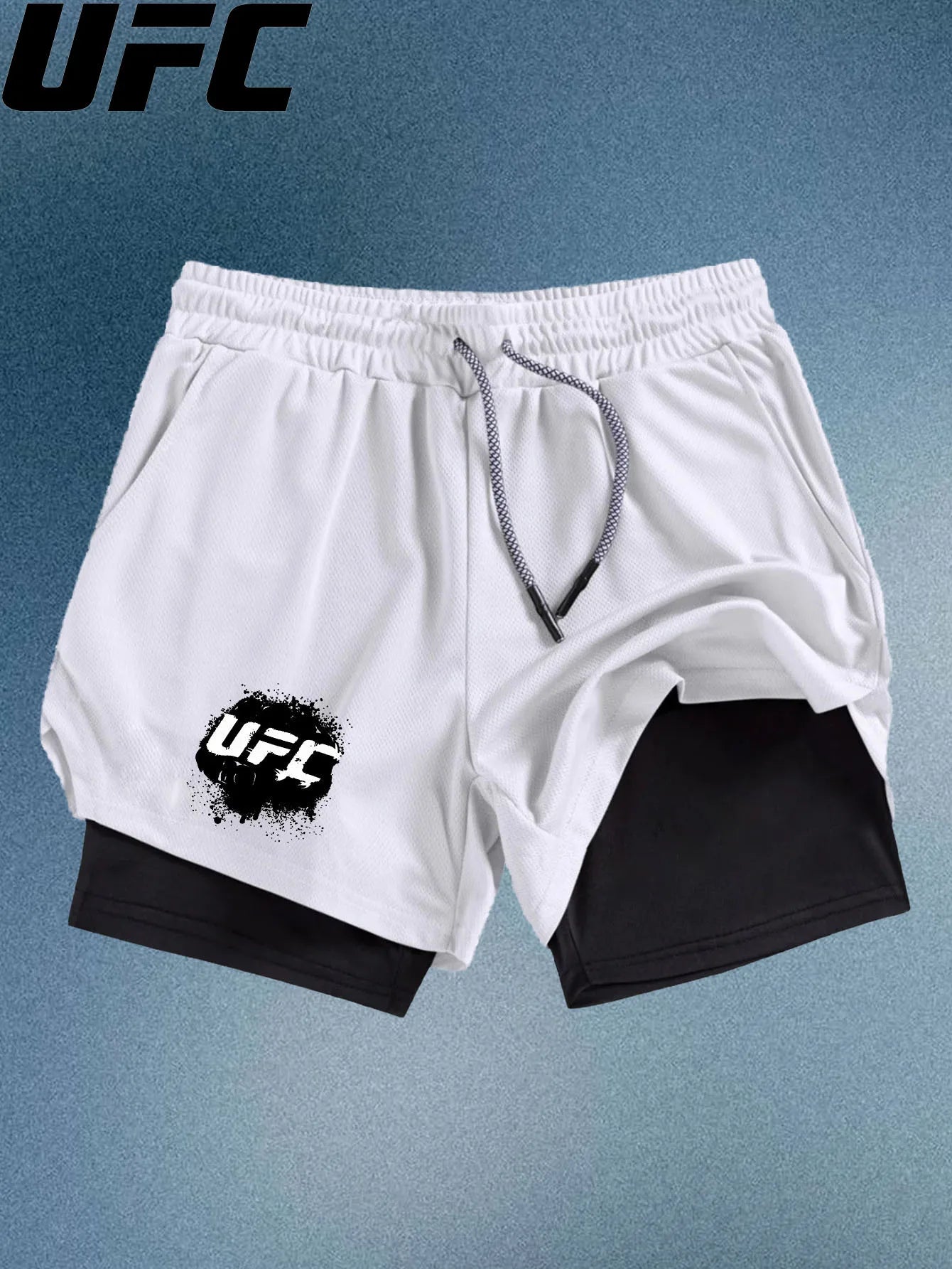 SHORT GYM UFC 2 en 1