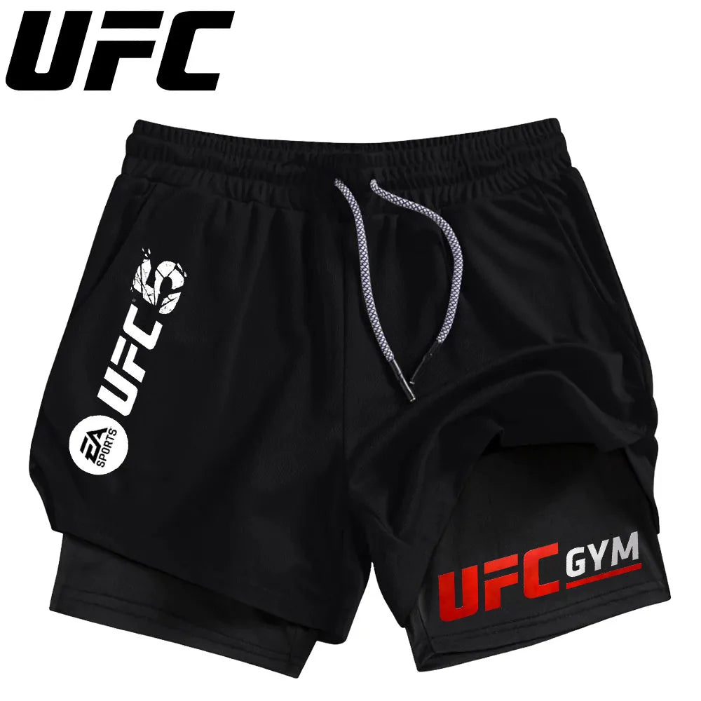 SHORT GYM UFC 2 en 1