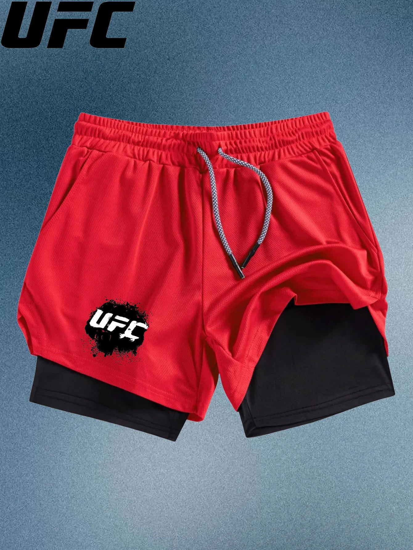 SHORT GYM UFC 2 en 1