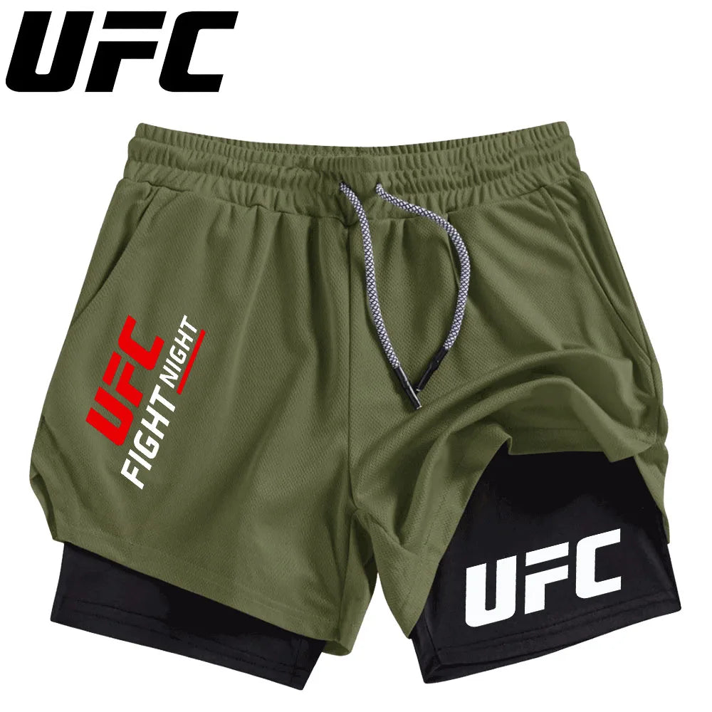 SHORT GYM UFC 2 en 1