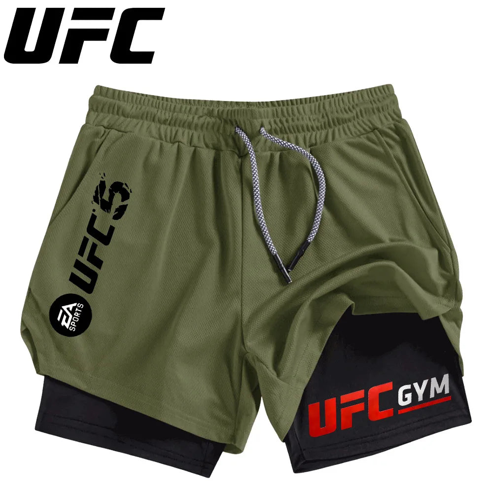 SHORT GYM UFC 2 en 1